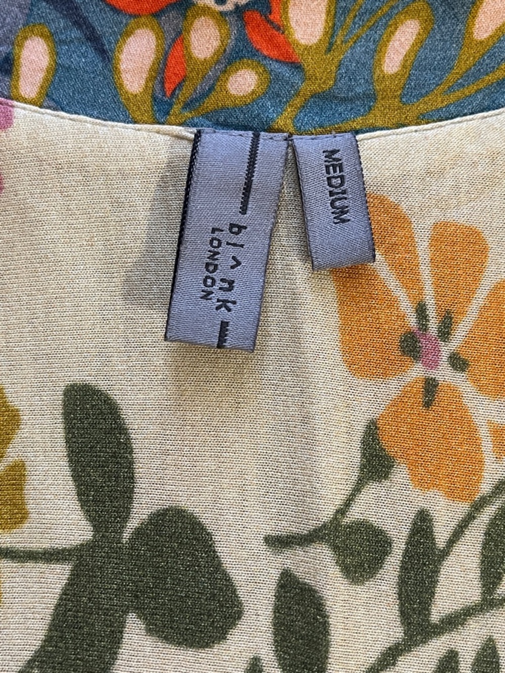 Floral Bohemian V‑Neck Tunic Top in Multi - Picture 3 of 7